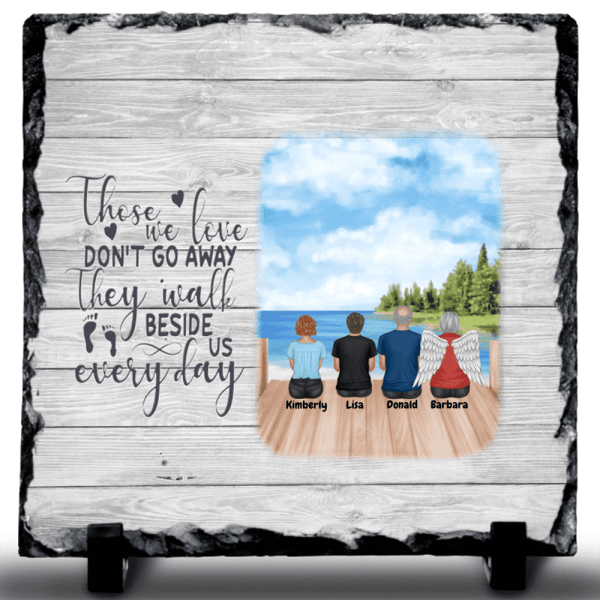 Those We Love Don't Go Away Rock Slate